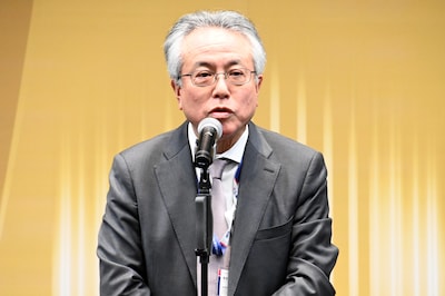 「午後のロードショー」放送30周年＆ギネス世界記録認定記念会見に出席したテレビ東京・代表取締役社長の吉次弘志