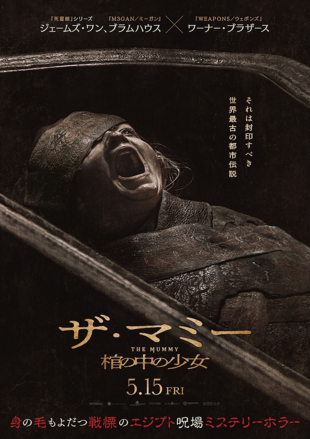 「THE MUMMY／ザ・マミー 棺の中の少女」日本版ポスタービジュアル