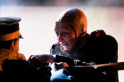 「ゴールデンカムイ 網走監獄襲撃編」場面写真。栁俊太郎演じる第七師団メンバー・二階堂浩平