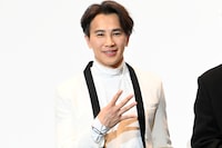 アクション映画「殺手#4（キラー・ナンバー4）」初日舞台挨拶に登壇したリョン・コイイン（梁居英）