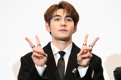 アクション映画「殺手#4（キラー・ナンバー4）」初日舞台挨拶に登壇したジェフリー・ガイ（魏浚笙）