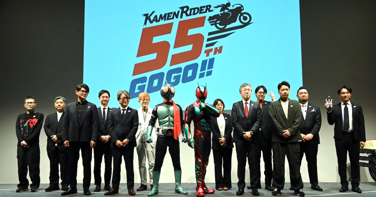 55 anos: Kabuto e Den-O voltam, e a Toei cria três selos de cinema