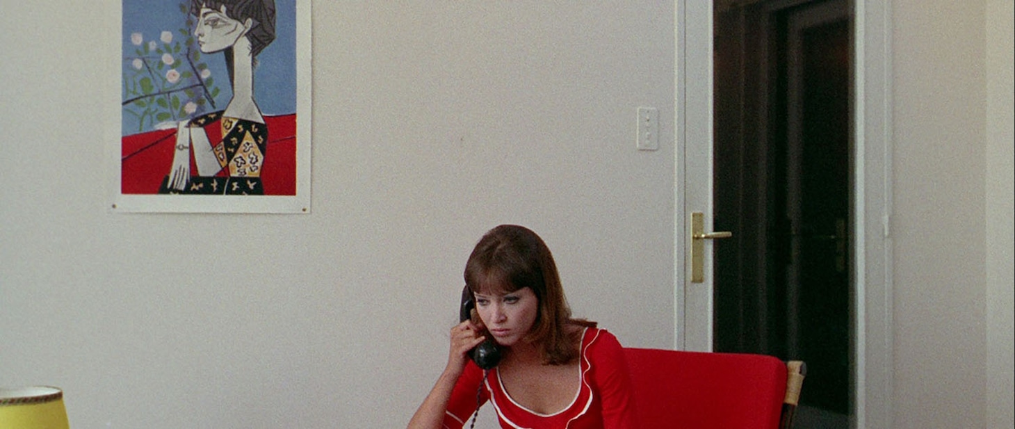 映画「気狂いピエロ」場面写真