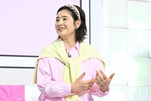 テレビ朝日系新ドラマ「ターミネーターと恋しちゃったら」の記者会見に出席した石田ひかり