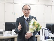 ドラマ「東京P.D. 警視庁広報2係」の撮影を終えた正名僕蔵