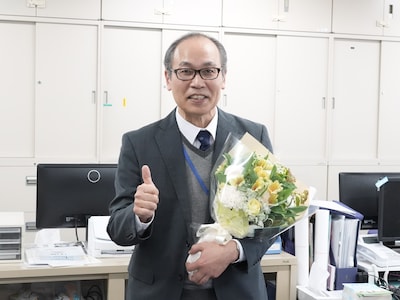 ドラマ「東京P.D. 警視庁広報2係」の撮影を終えた正名僕蔵