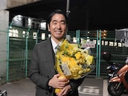 ドラマ「東京P.D. 警視庁広報2係」の撮影を終えた本多力