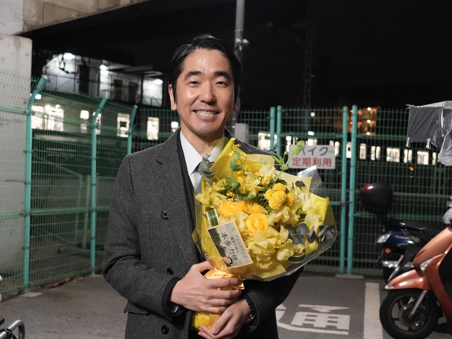 ドラマ「東京P.D. 警視庁広報2係」の撮影を終えた本多力