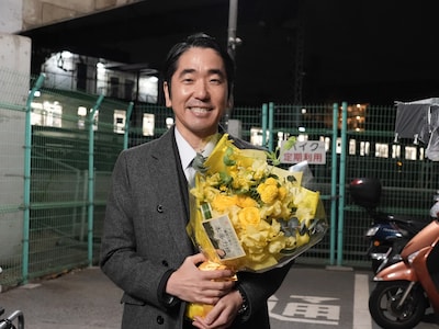 ドラマ「東京P.D. 警視庁広報2係」の撮影を終えた本多力