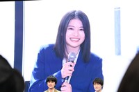 月9ドラマ「サバ缶、宇宙へ行く」制作発表会に出席した出口夏希