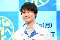 月9ドラマ「サバ缶、宇宙へ行く」制作発表会に出席した神木隆之介