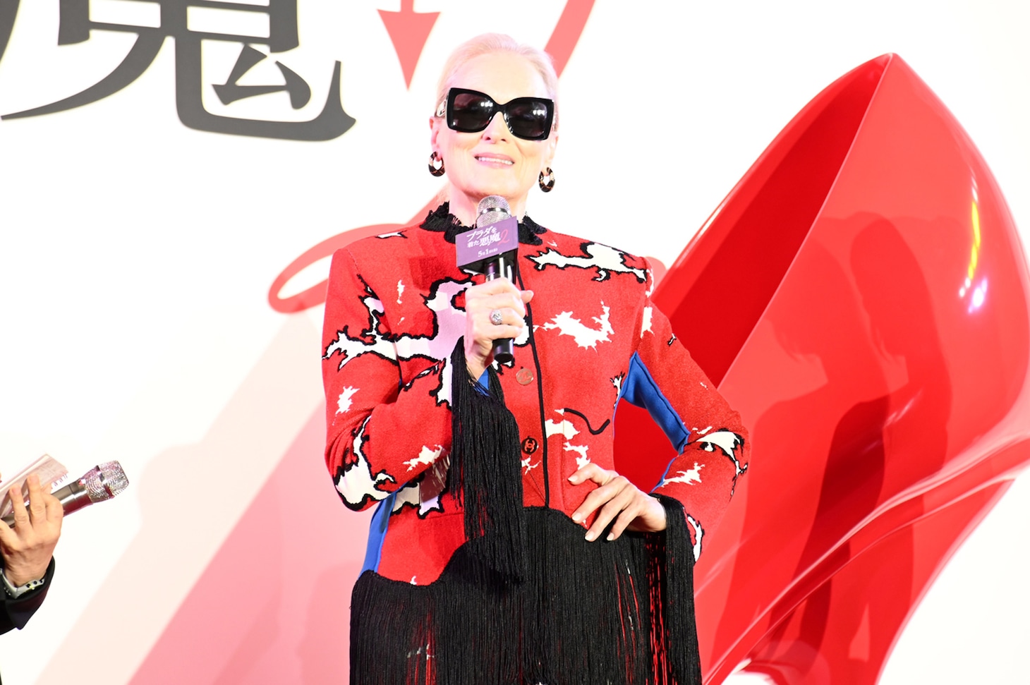 「プラダを着た悪魔2」来日スペシャルイベントのため、2016年以来約10年ぶりに来日したメリル・ストリープ