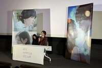 「君が最後に遺した歌」の韓国キャンペーンでメディア向けの記者会見に参加した道枝駿佑