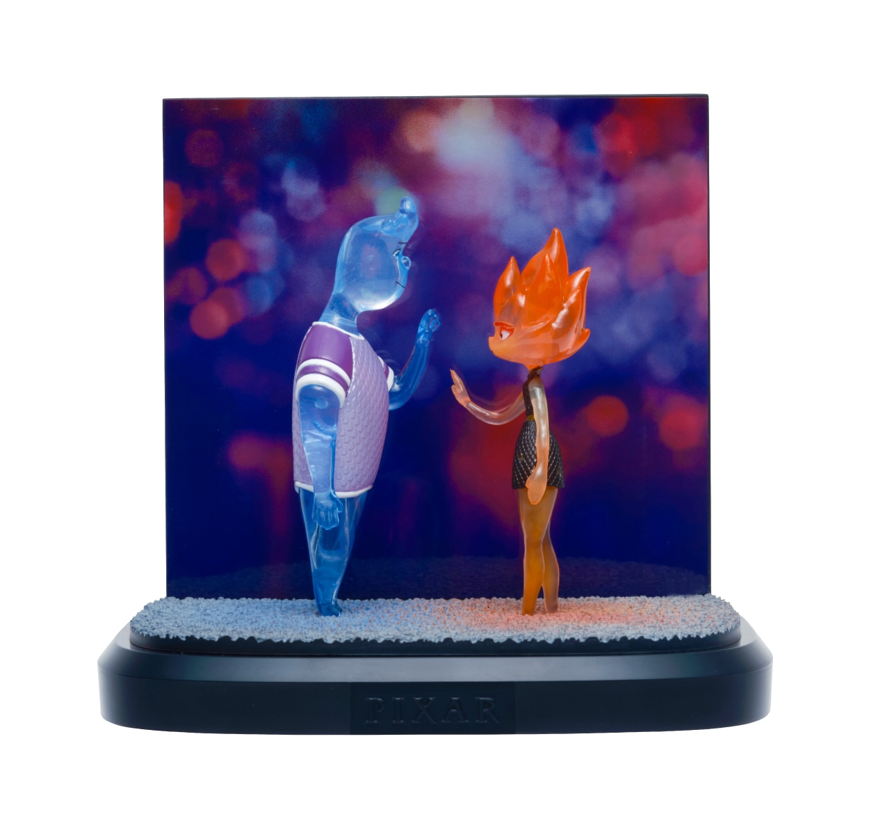 「Happyくじ / PIXAR 2026」E賞のシーンフィギュア「マイ・エレメント」（全1種）
