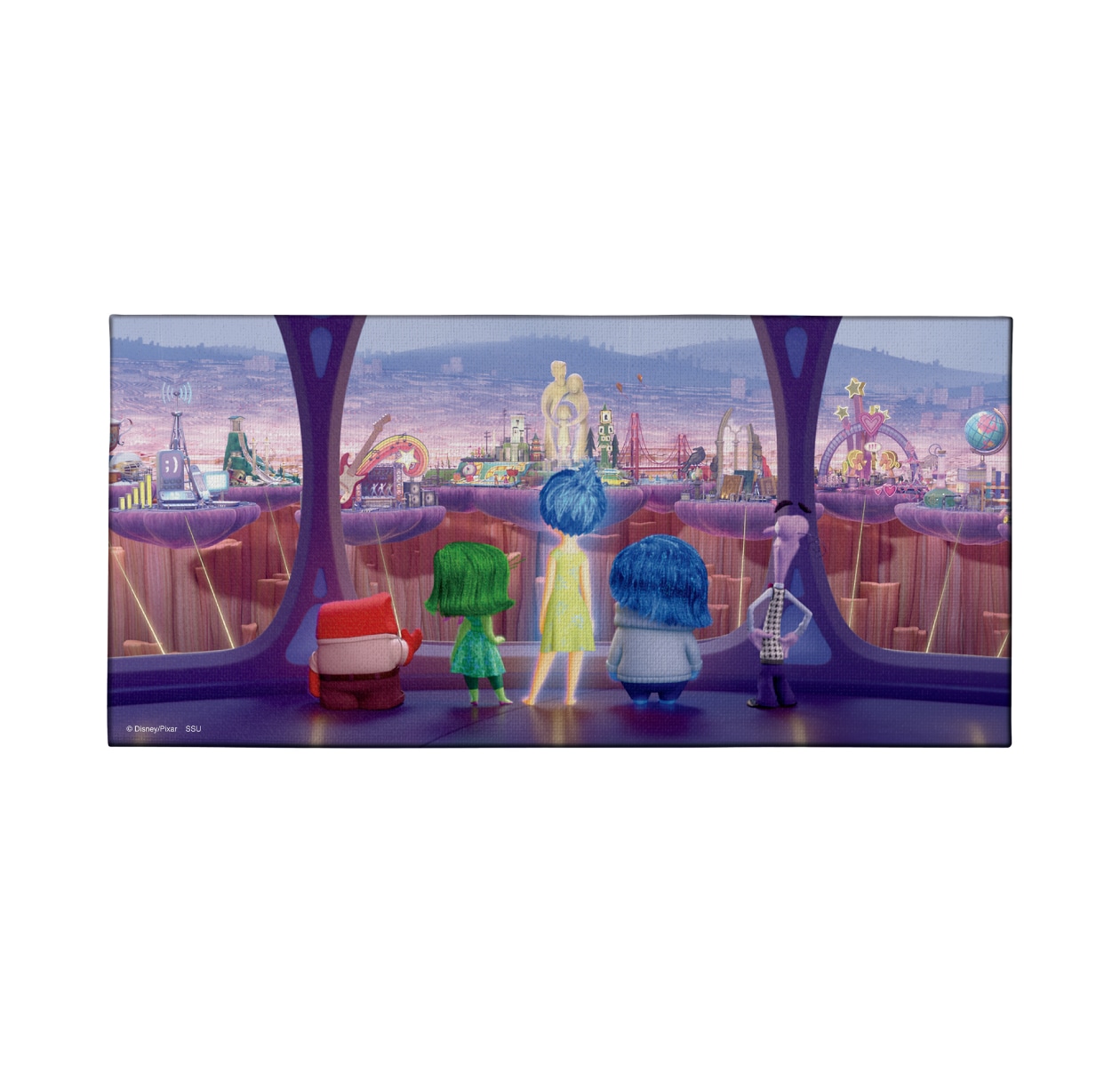 「Happyくじ / PIXAR 2026」H賞のキャンバスボード（全3種）