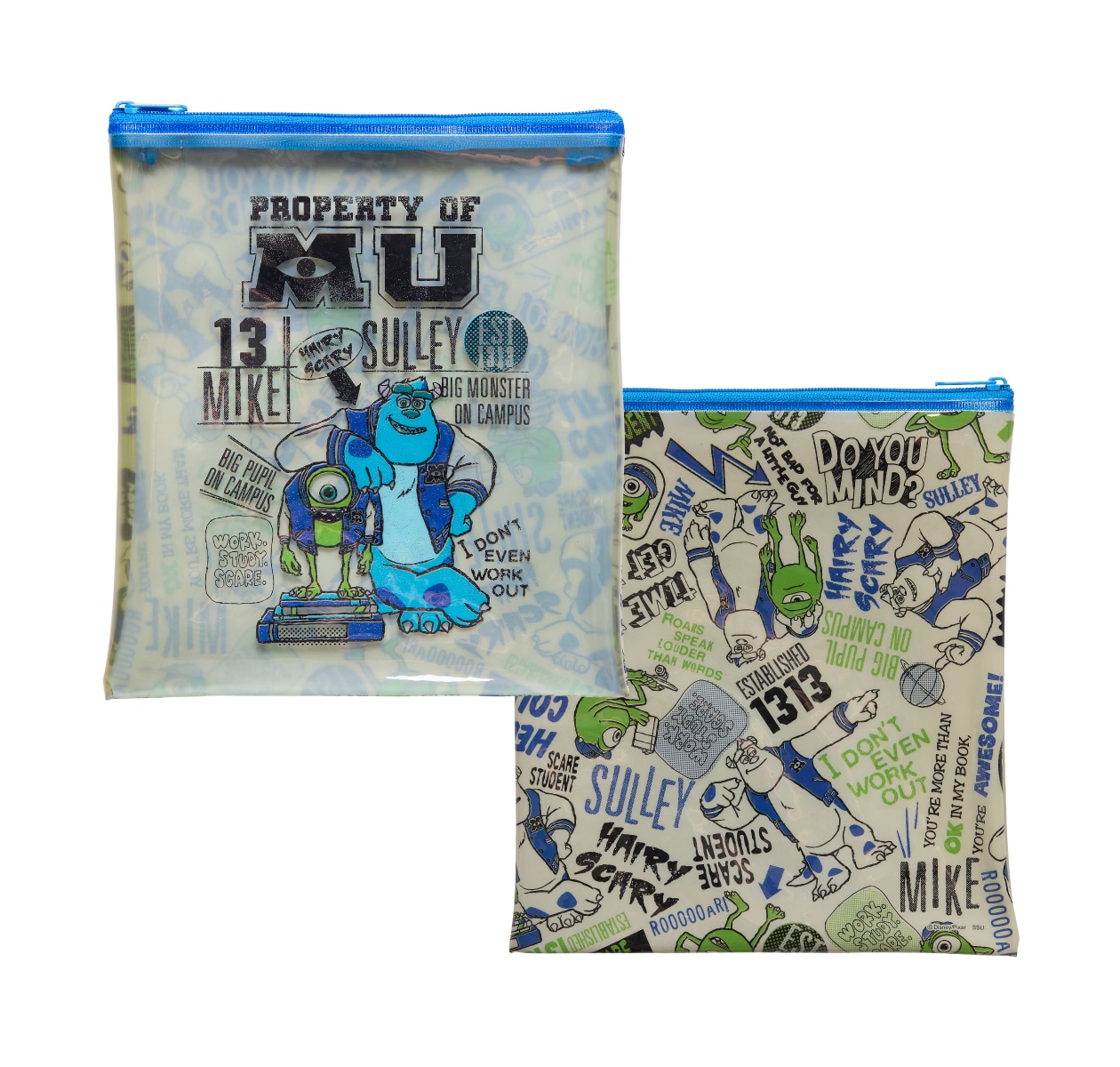 「Happyくじ / PIXAR 2026」K賞のフラットポーチ（全7種）