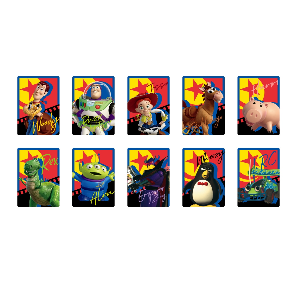 「Happyくじ / PIXAR 2026」L賞のピクサーカードコレクション（全9種）