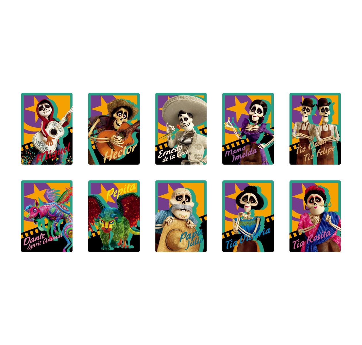 「Happyくじ / PIXAR 2026」L賞のピクサーカードコレクション（全9種）