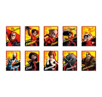 「Happyくじ / PIXAR 2026」L賞のピクサーカードコレクション（全9種）