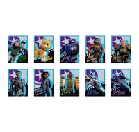 「Happyくじ / PIXAR 2026」L賞のピクサーカードコレクション（全9種）