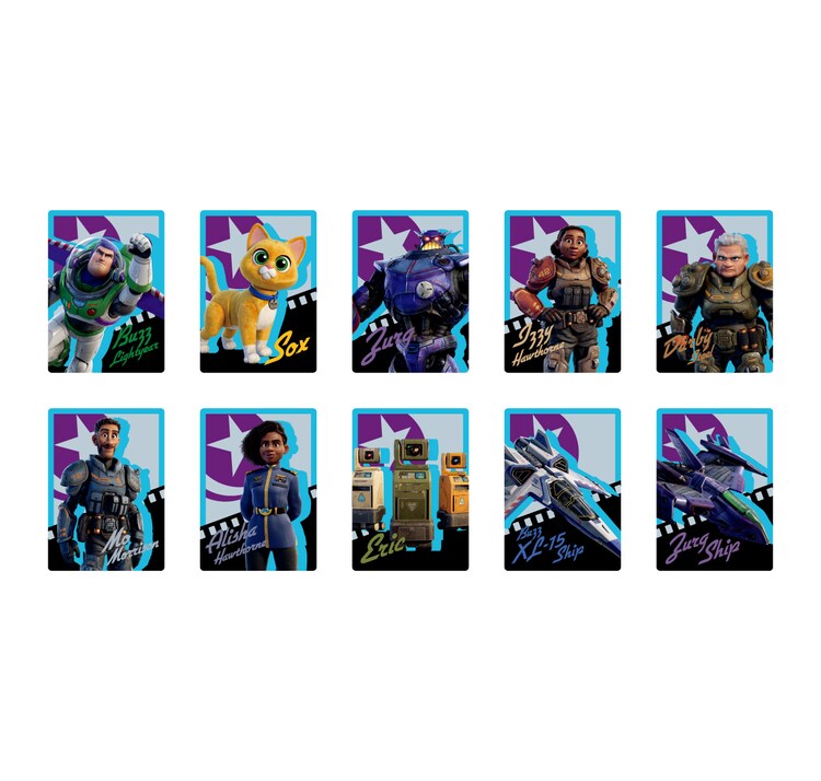 Happyくじ / PIXAR 2026」L賞のピクサーカードコレクション（全9種 