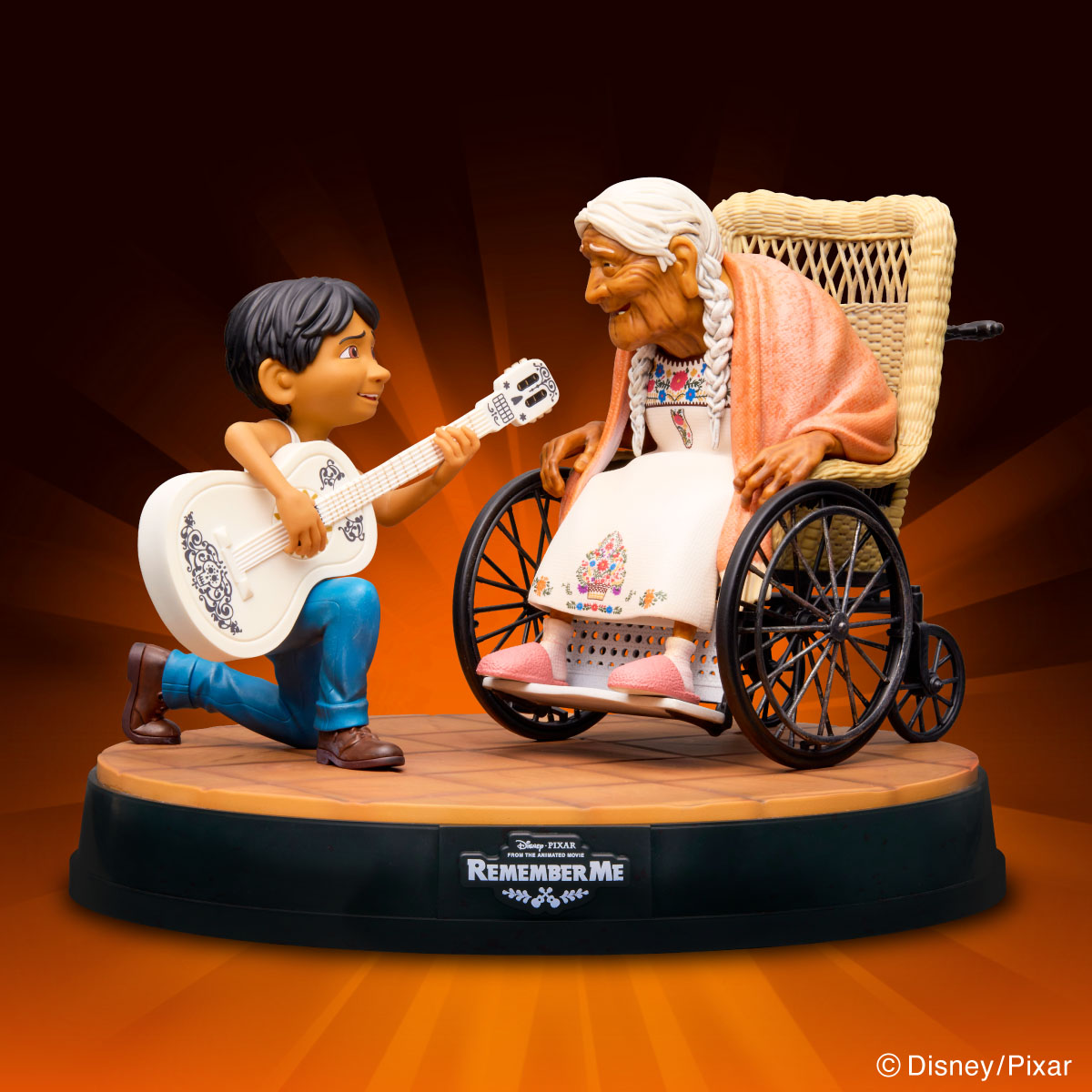 「Happyくじ / PIXAR 2026」A賞のスペシャルシーンフィギュア「リメンバー・ミー」（全1種）イメージ画像