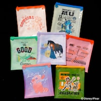 「Happyくじ / PIXAR 2026」K賞のフラットポーチ（全7種）イメージ画像