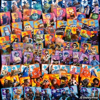 「Happyくじ / PIXAR 2026」L賞のピクサーカードコレクション（全9種）イメージ画像