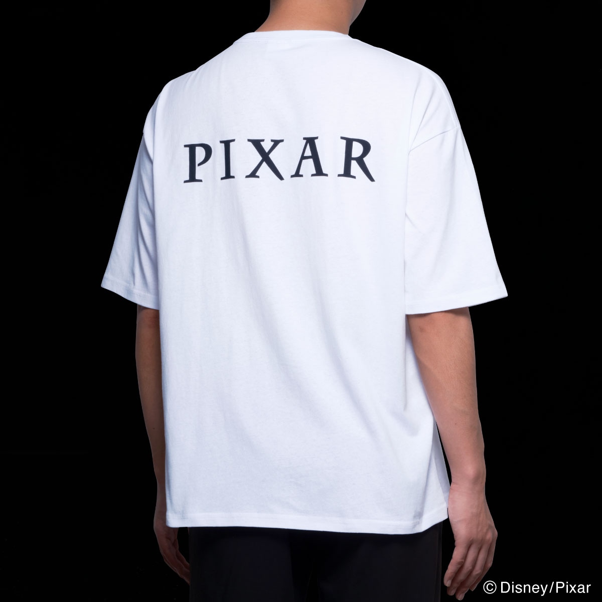 Happyくじ / PIXAR 2026」B賞のTシャツ・背面（全1種）イメージ画像