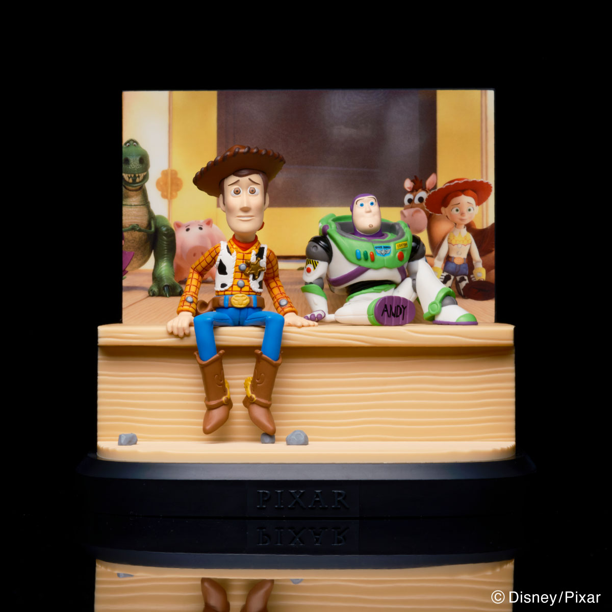 「Happyくじ / PIXAR 2026」B賞のシーンフィギュア「トイ・ストーリー3」（全1種）イメージ画像
