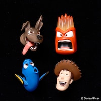 「Happyくじ / PIXAR 2026」F賞のフェイスマグネット（全4種）イメージ画像