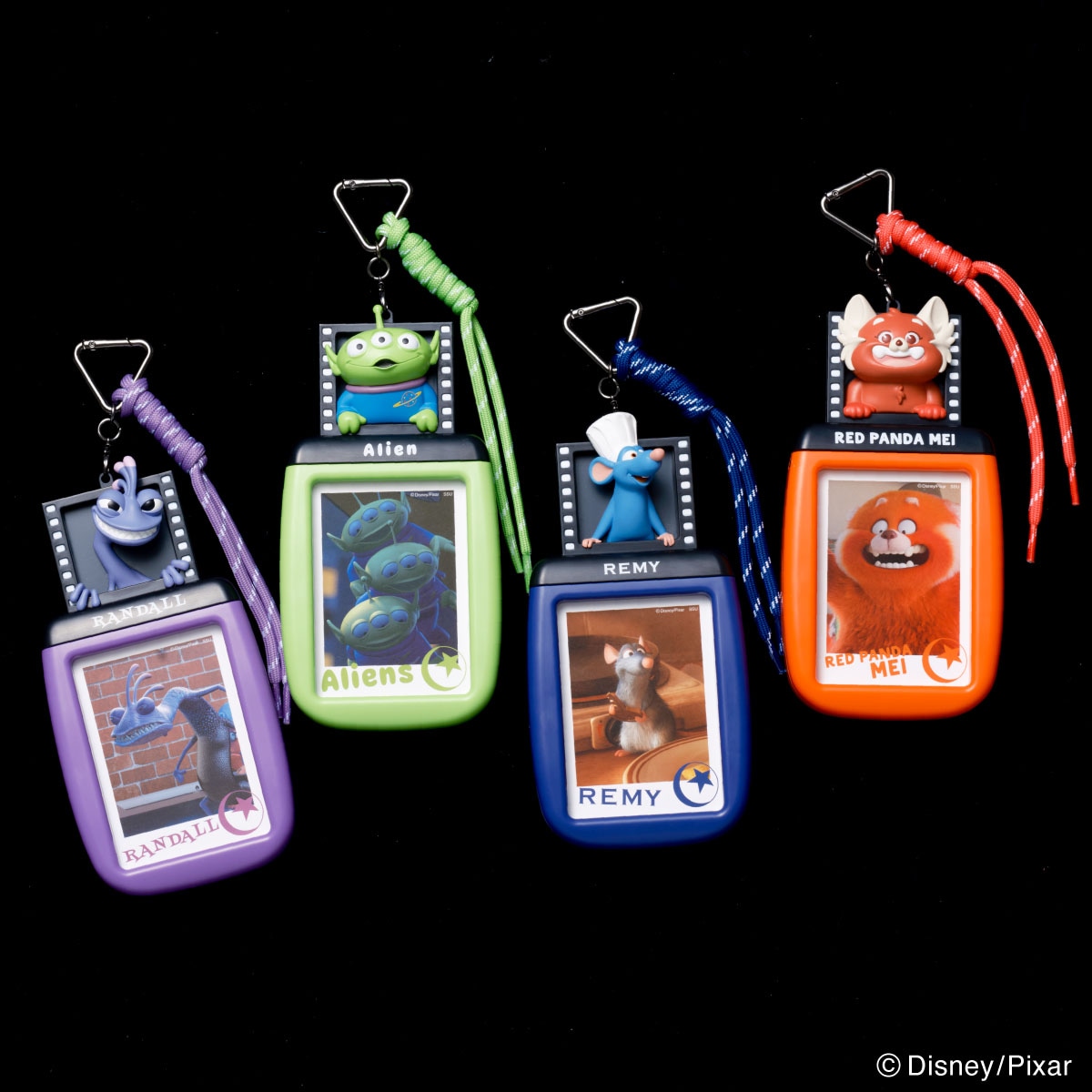 「Happyくじ / PIXAR 2026」G賞のフィギュアカードホルダー（全4種）イメージ画像