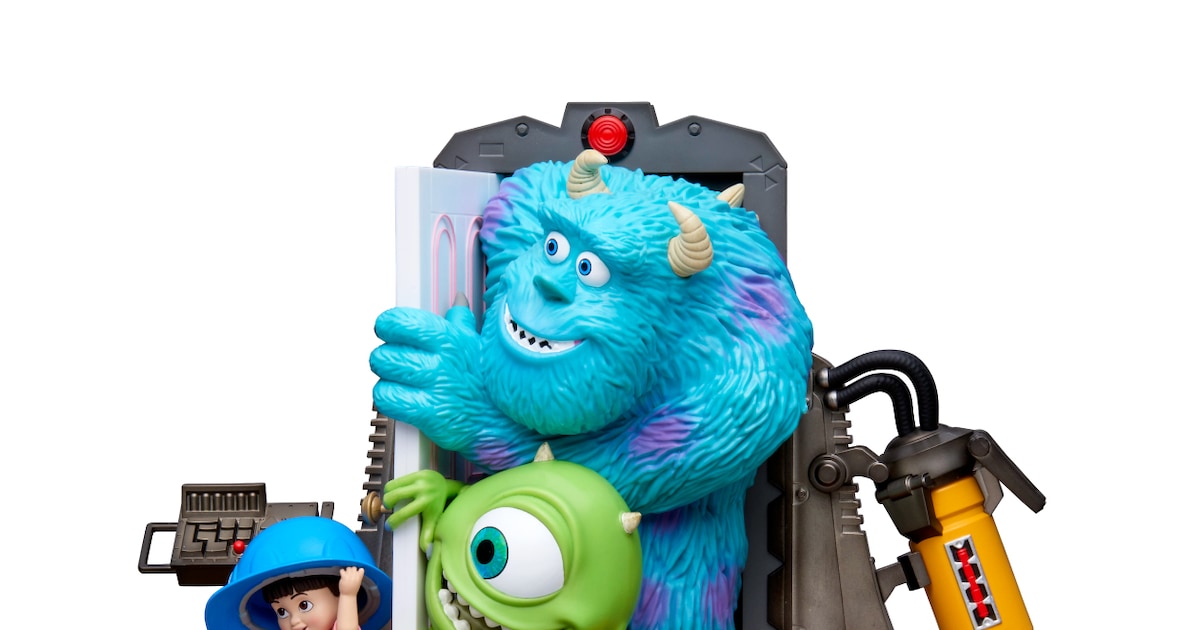 Happyくじ / PIXAR 2026」Last賞の「モンスターズ・インク」ポスター 