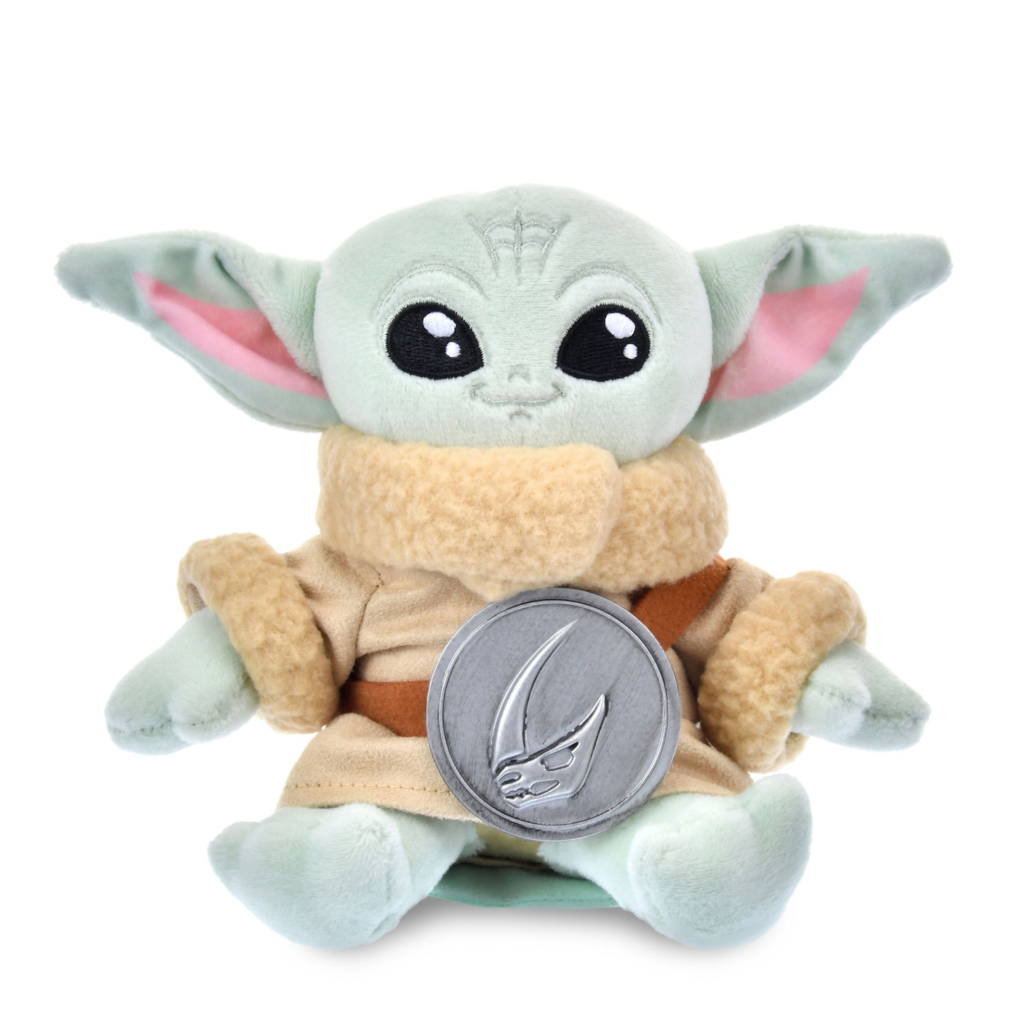 「スター・ウォーズ」関連コレクション「THE MANDALORIAN AND GROGU」より、グローグー ぬいぐるみ 肩のりトーキング（税込3300円）