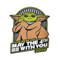 「スター・ウォーズ」関連コレクション「STAR WARS」より、ピンバッジ（グローグー / 税込1800円）