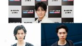 「高橋文哉のオールナイトニッポンX」4月21日放送回の出演者。パーソナリティを務める高橋文哉（上段）と、ゲストの渡邊圭祐（下段左）、戸塚純貴（下段右）