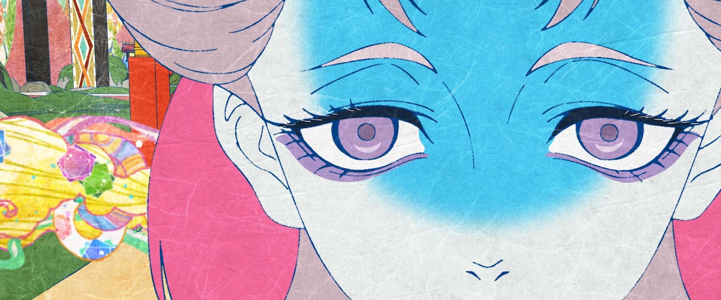 「劇場版モノノ怪 第三章 蛇神」場面カット。ゆかなが声を当てる天局（あまのつぼね）