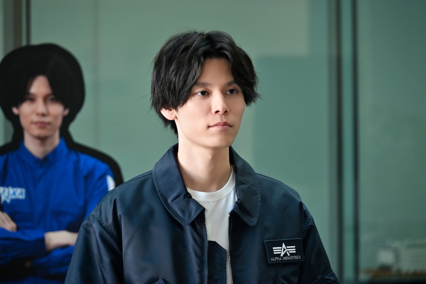 フジテレビの月9ドラマ「サバ缶、宇宙へ行く」より、萩原利久演じる宇宙飛行士・奥山亨