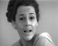 「美しく、黙りなさい」に出演したジェーン・フォンダ ©Sois belle et tais-toi ! / Delphine Seyrig, 1976 / Centre audiovisuel Simone de
Beauvoir