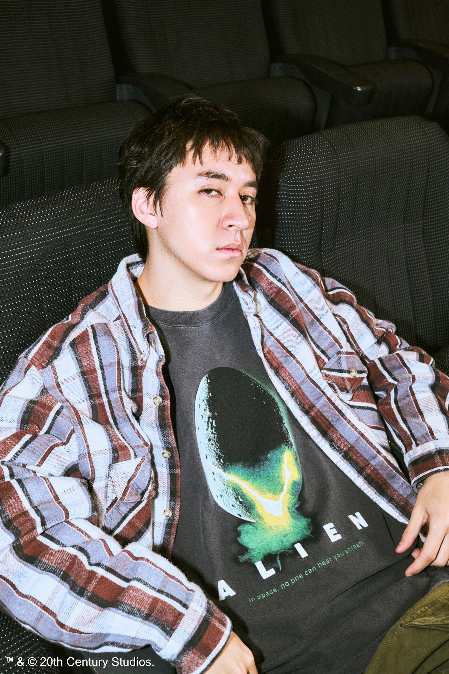 GOOD ROCK SPEED（グッドロックスピード）20世紀スタジオTシャツコレクション（「エイリアン」）の着用イメージ