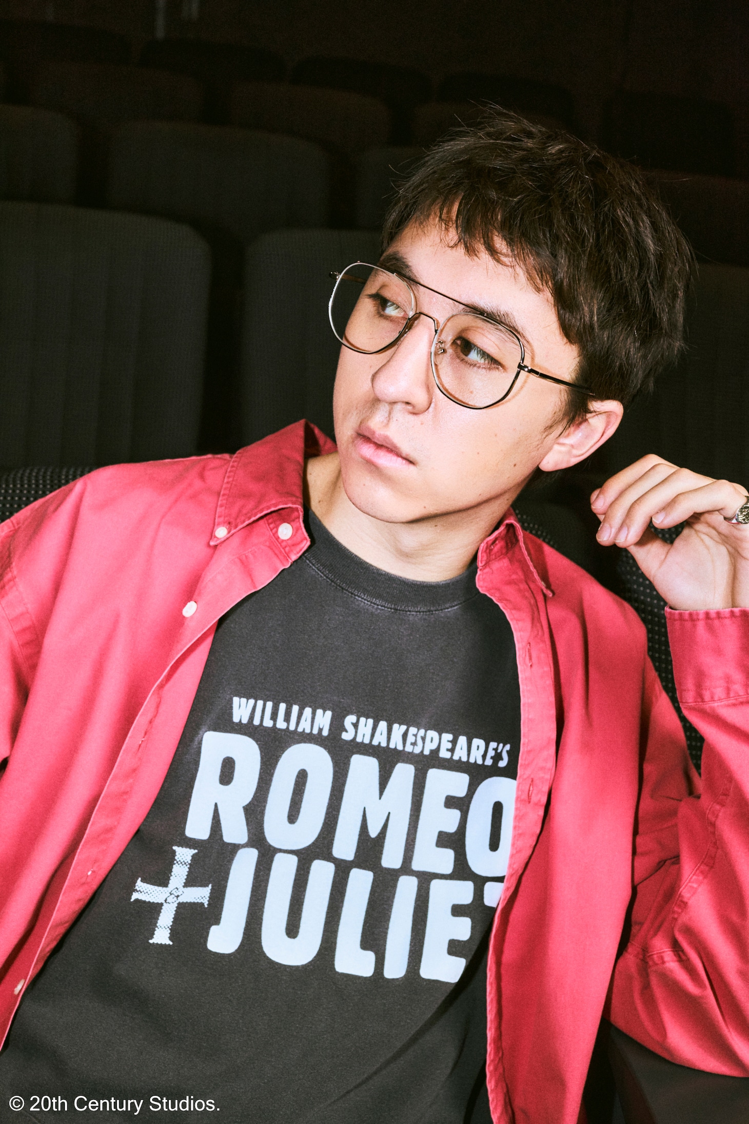 GOOD ROCK SPEED（グッドロックスピード）20世紀スタジオTシャツコレクション（「ロミオ＋ジュリエット」）の着用イメージ