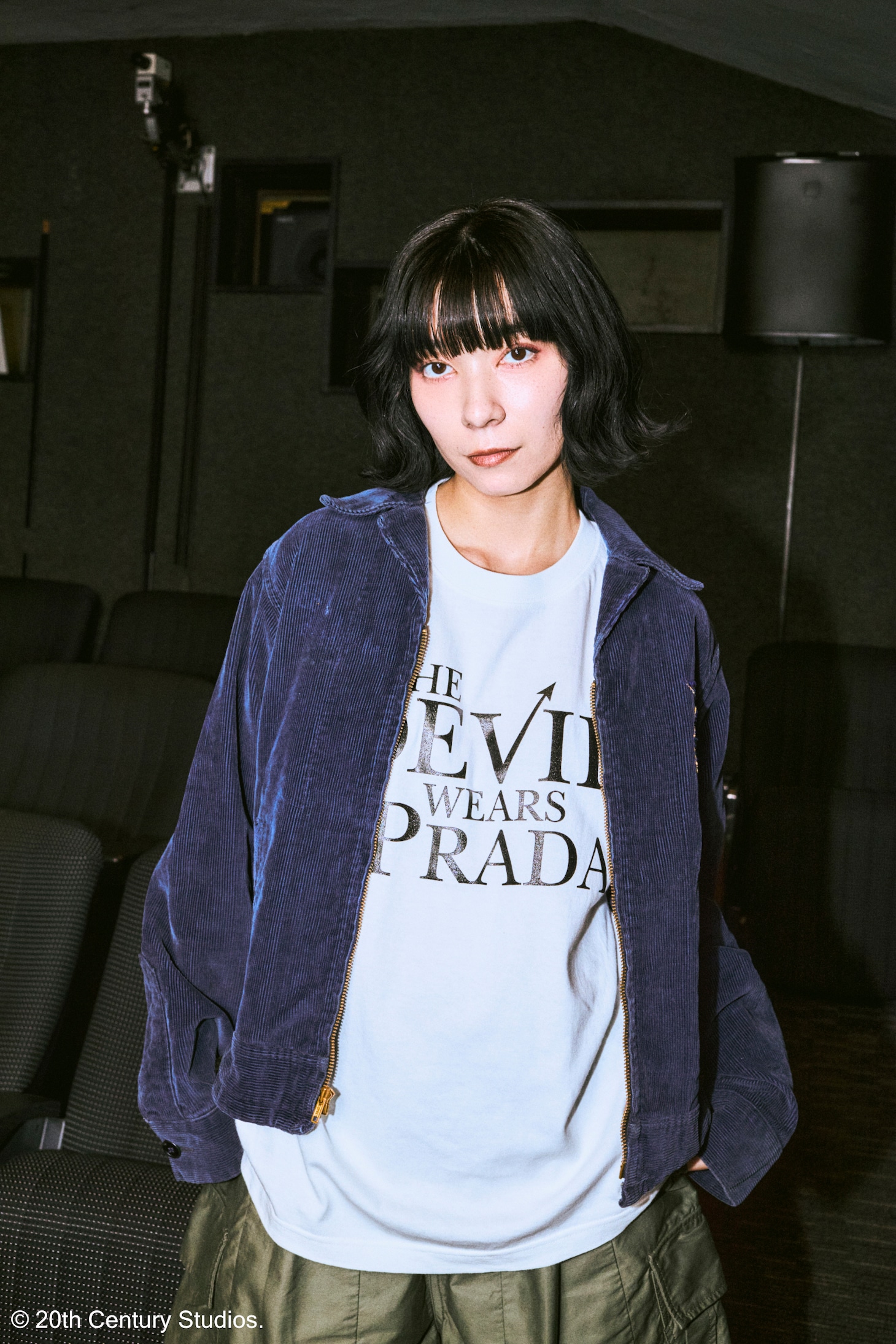 GOOD ROCK SPEED（グッドロックスピード）20世紀スタジオTシャツコレクション（「プラダを着た悪魔」）の着用イメージ