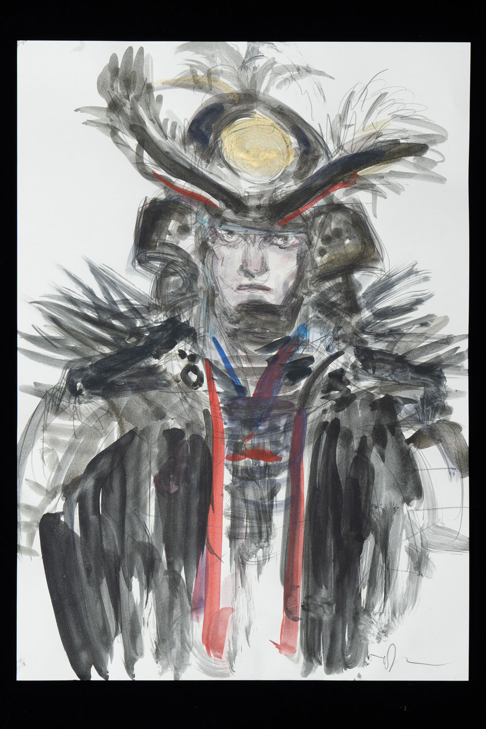 時代劇「炎かがよへ」天野喜孝が手がけたキャラクター設定画