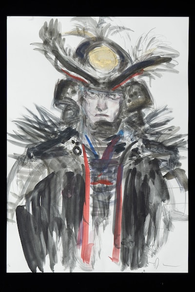 時代劇「炎かがよへ」天野喜孝が手がけたキャラクター設定画