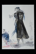 時代劇「炎かがよへ」天野喜孝が手がけたキャラクター設定画