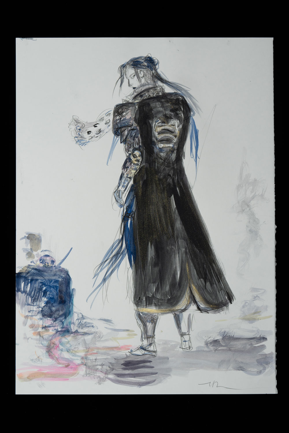 時代劇「炎かがよへ」天野喜孝が手がけたキャラクター設定画