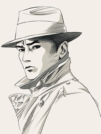 マンガ家・上條淳士による「サムライ」イラスト