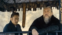 中国ドラマ「三国志 ～司馬懿 軍師連盟～」の曹操（右）。演じたのは「三体」のユー・ハーウェイ / ユー・ホーウェイ（于和偉）
