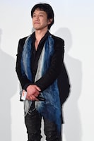 「名探偵コナン ハイウェイの堕天使」公開記念舞台挨拶に登壇した小山力也