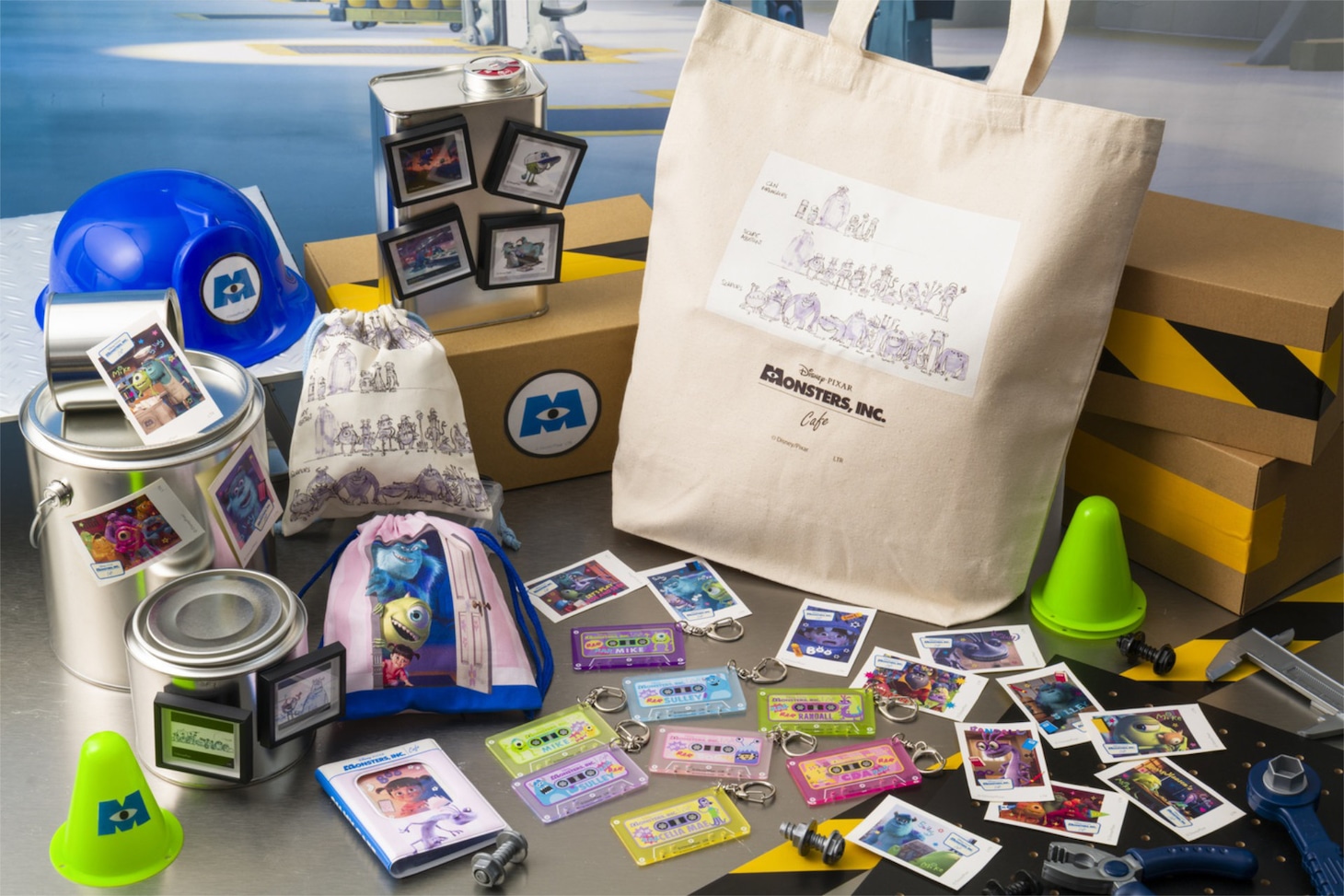 「モンスターズ・インク」OH MY CAFEのオリジナルグッズ